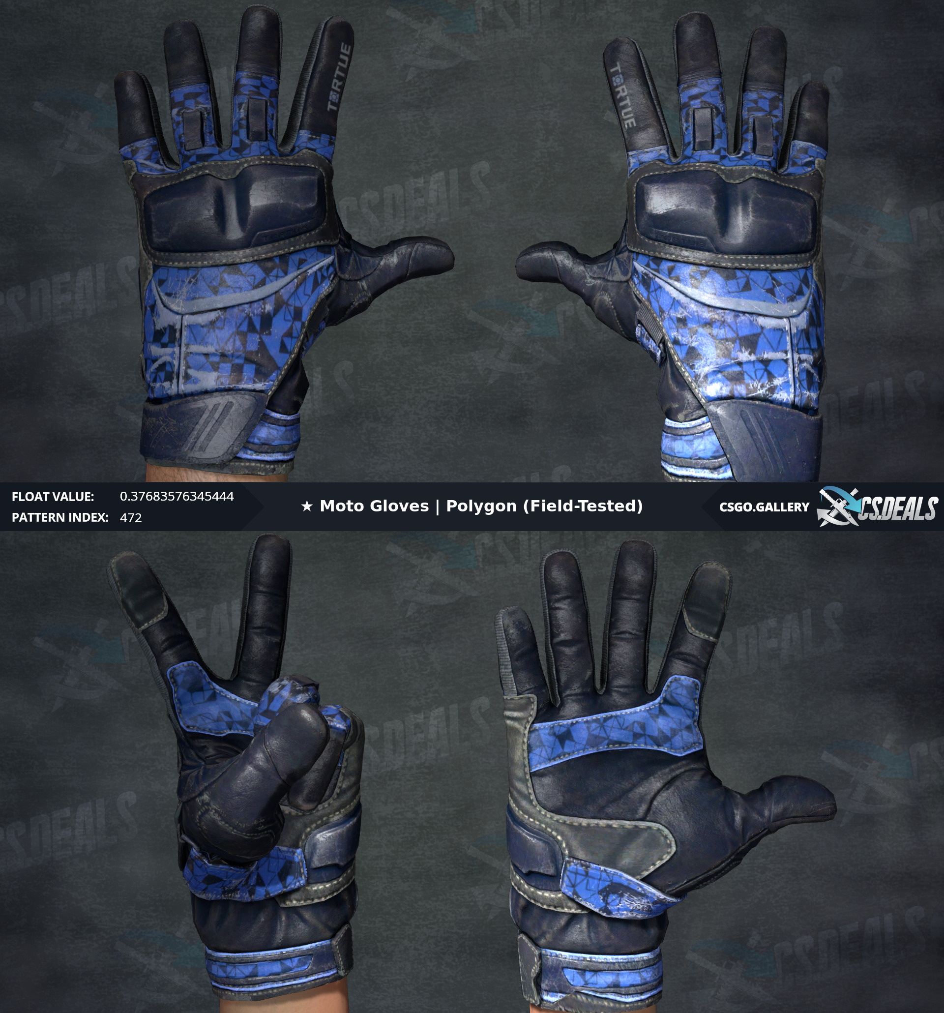 [H] Moto Gloves Polygon FT 0.37 + 6 TB Arcanas + M4A4 Emperor FN [W