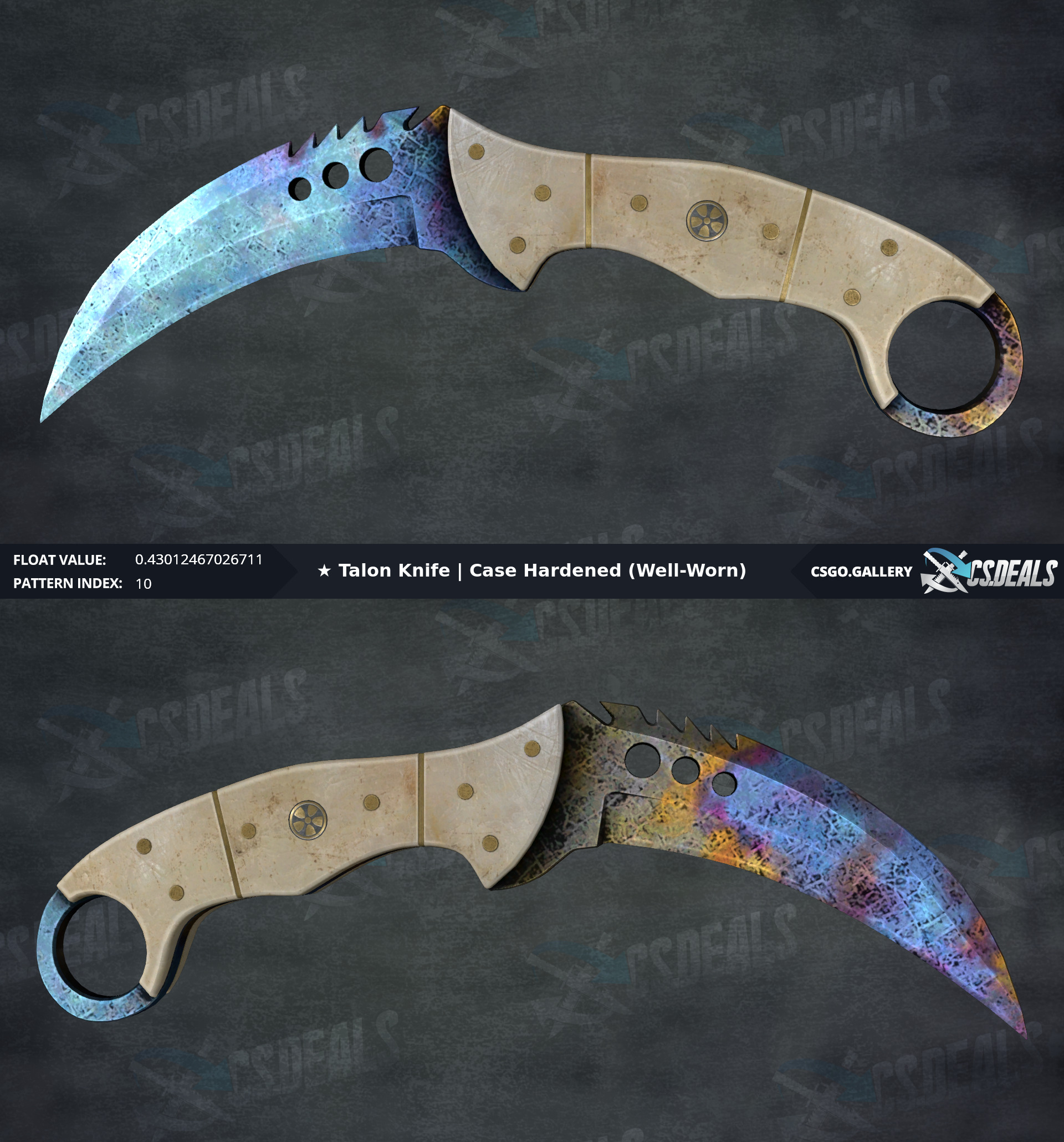 [PC] Navaja Knife Case Hardened Top Blue Gem GlobalOffensiveTrade