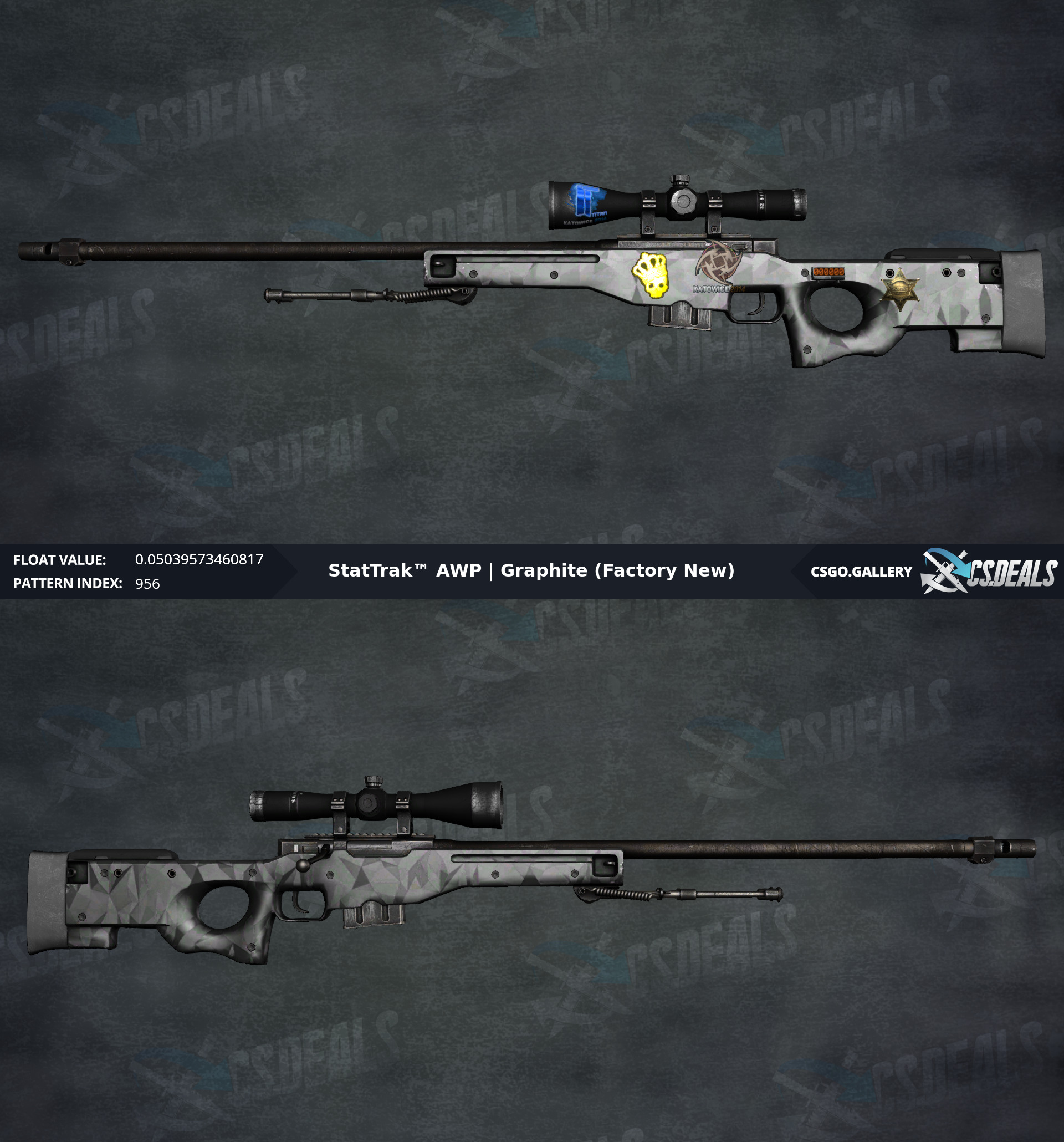 AWP Atheris 4x Clan-Mystik (Holo) Katowice