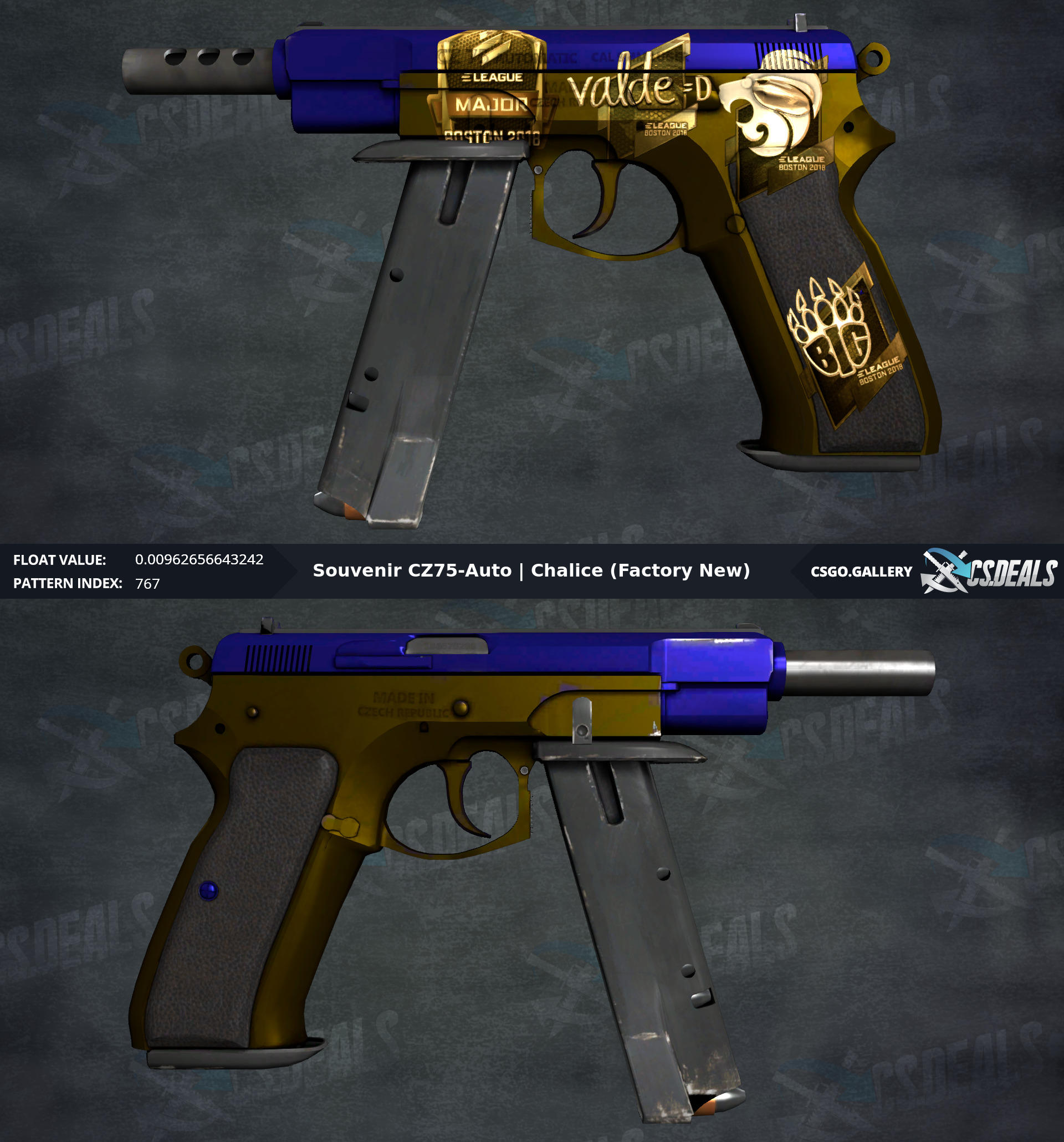 [PC] Souvenir Desert Eagle Hand Cannon, Souvenir CZ75Auto Chalice