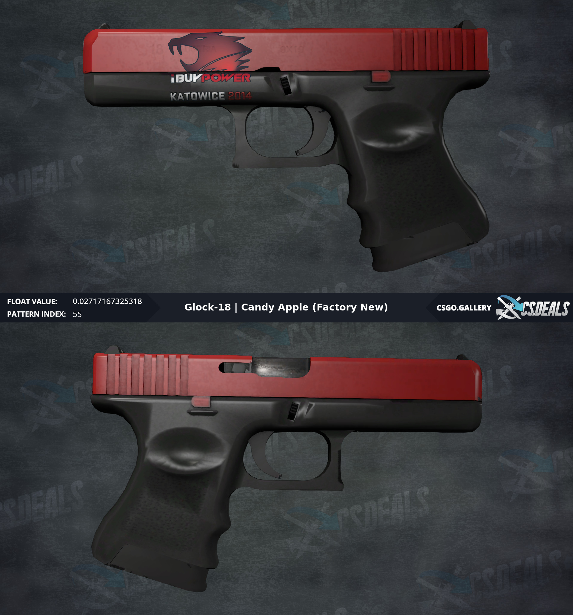download the new for android Glock-18 Candy Apple cs go skin