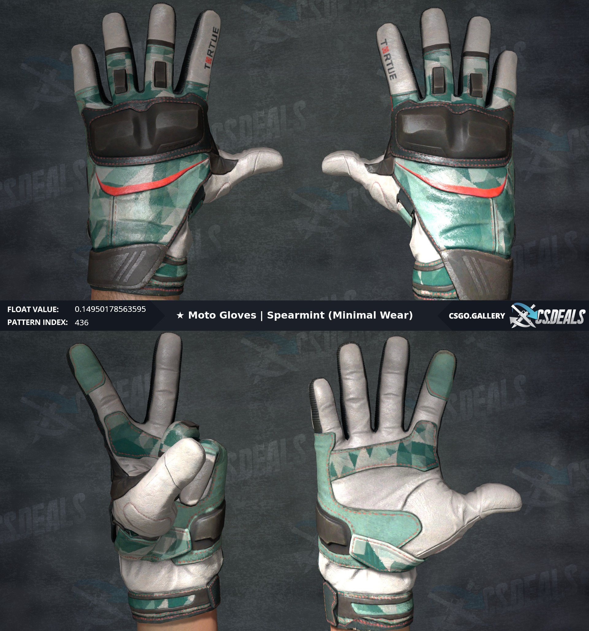 [H]M9 CW .08, Spearmint MW, King Snake MW, Crimson  Gloves .10