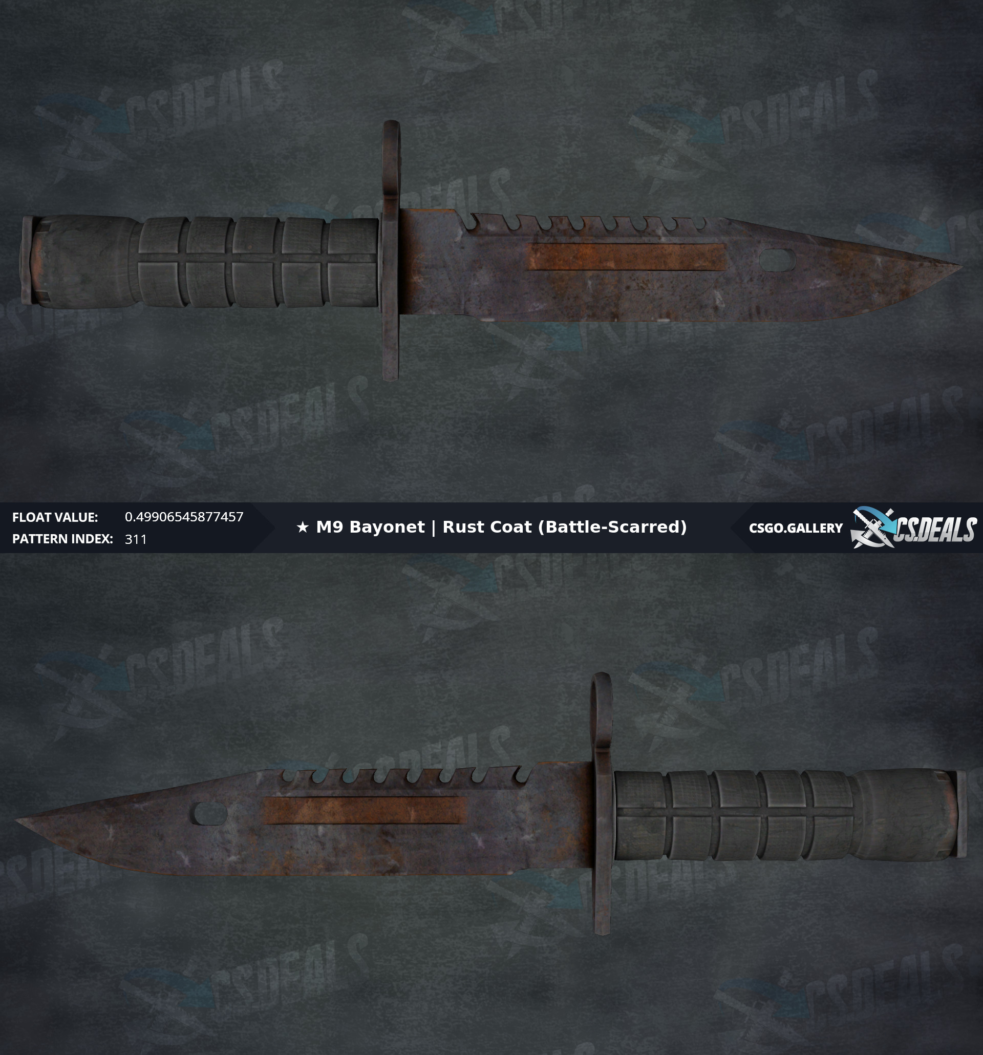 Сколько стоит bayonet rust coat