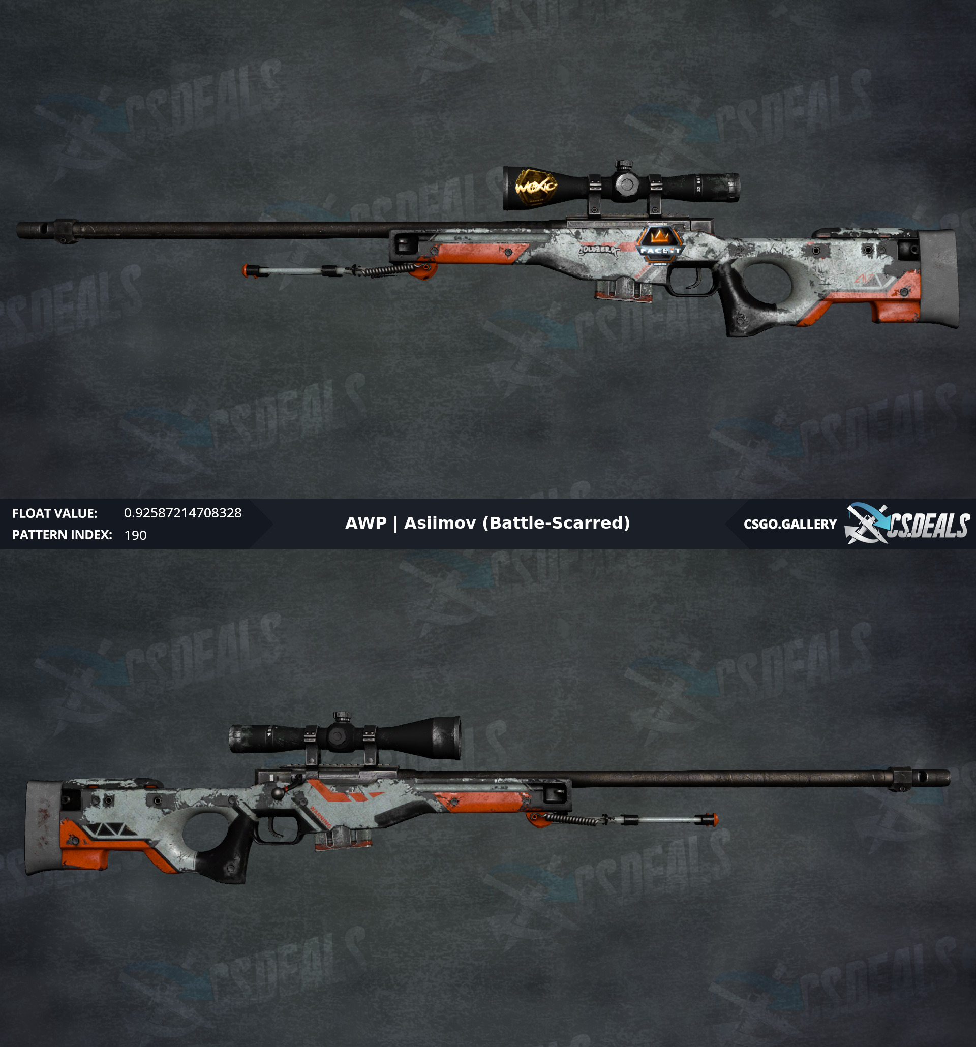 [H] M9 Doppler p1 0.01 + AWP Blackiimov 0.9258 w/ woxic gold [W ...