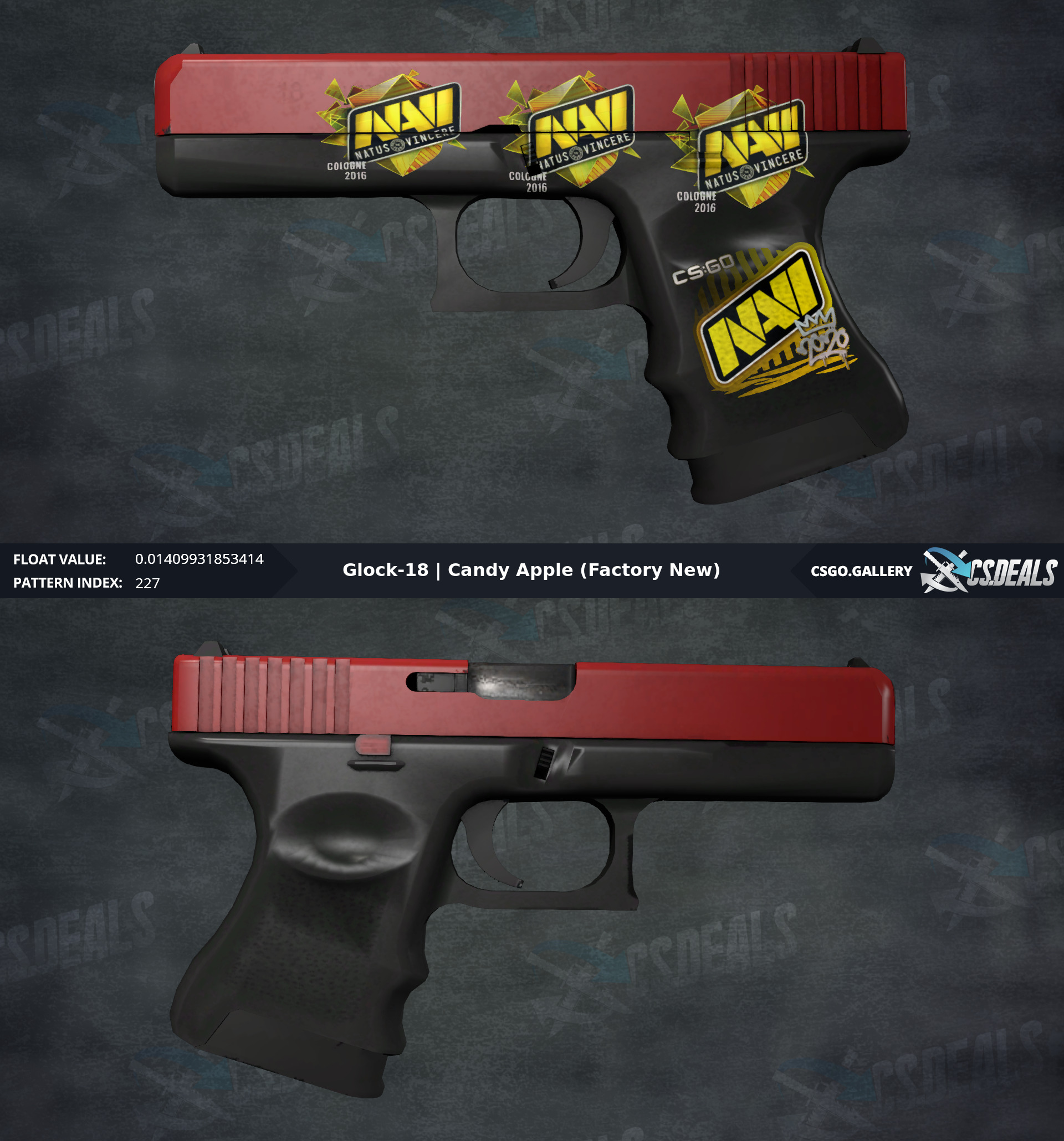 download the last version for windows Glock-18 Candy Apple cs go skin