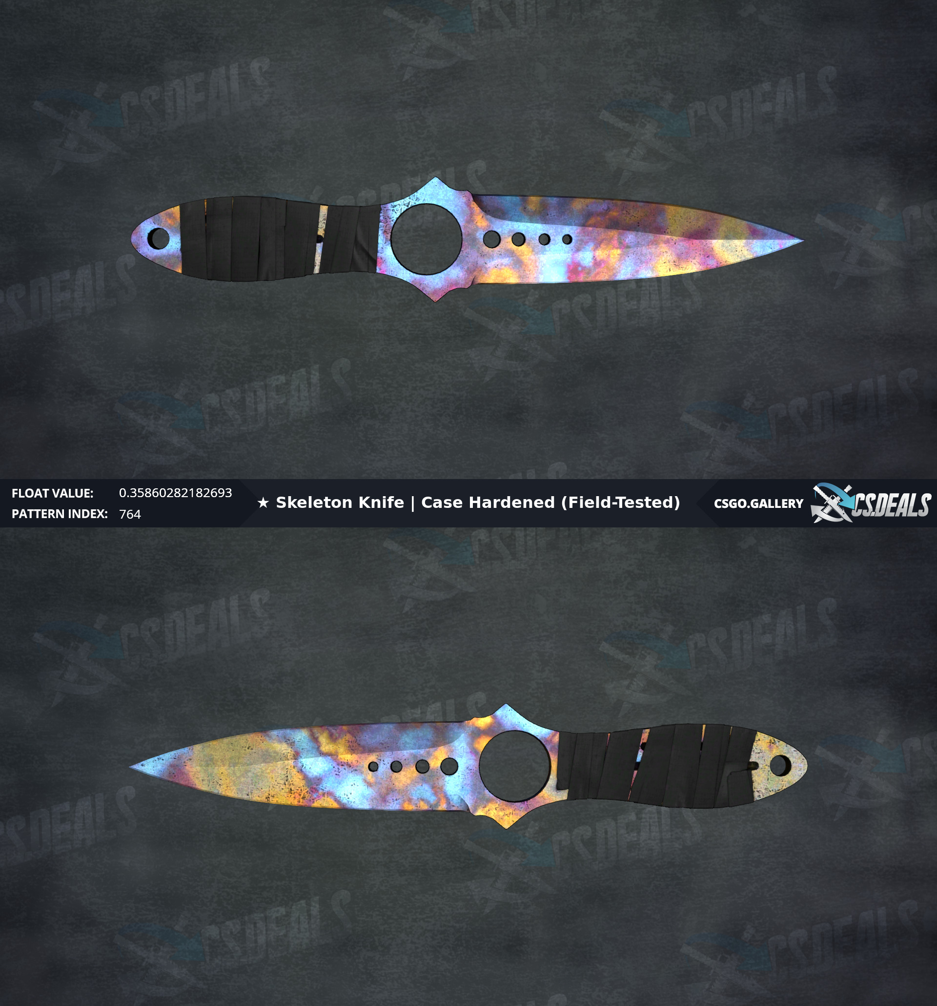 [PC] Skeleton Knife Case Hardened (FieldTested) , Is this Blaze