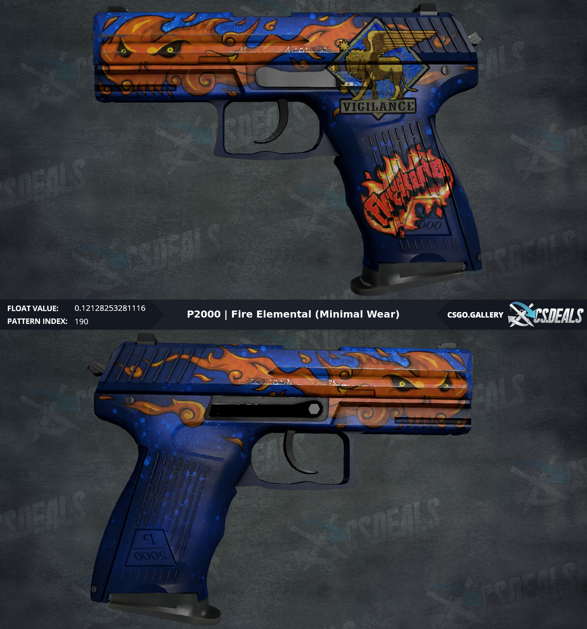 [H] 2000 Fire Elemental MW Stickers Vigilance (Holo), Firestarter