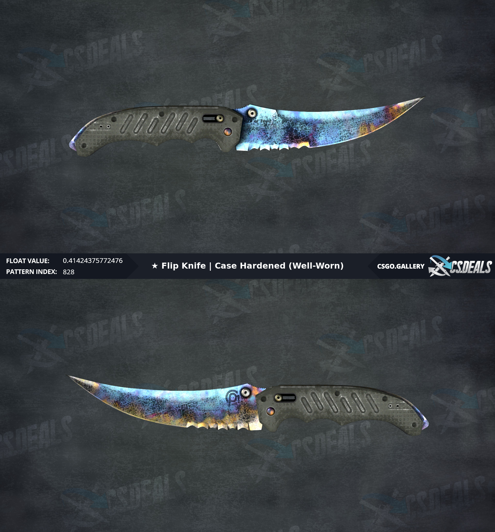 [PC] Flip Knife Case Hardened WW 828 r/GlobalOffensiveTrade