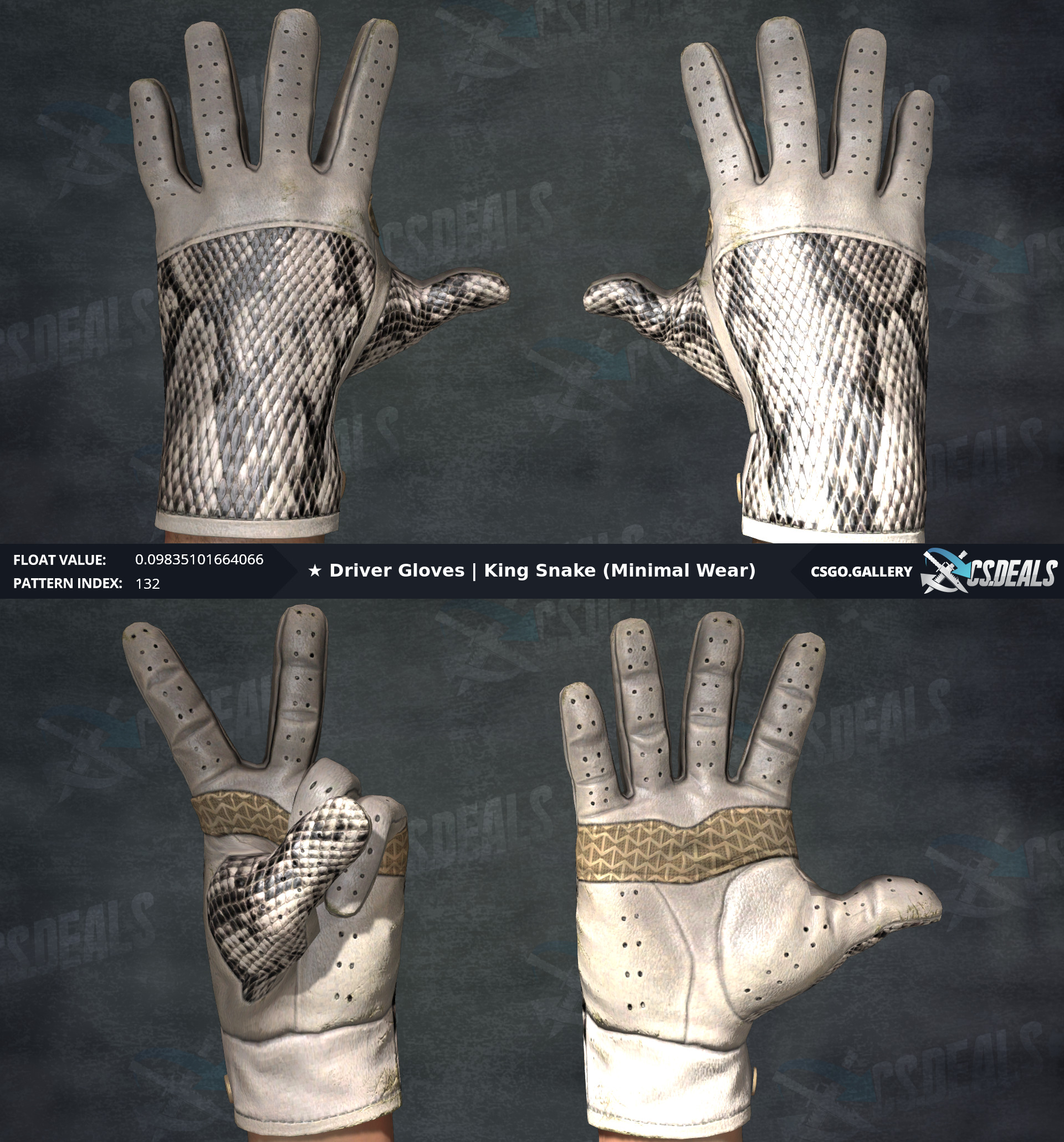 [PC] .09 King Snake Gloves r/GlobalOffensiveTrade