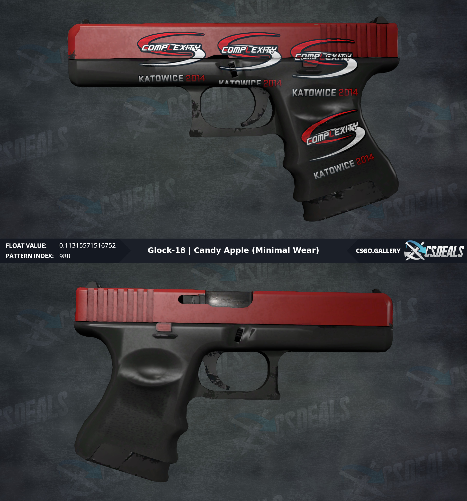 for ipod download Glock-18 Candy Apple cs go skin